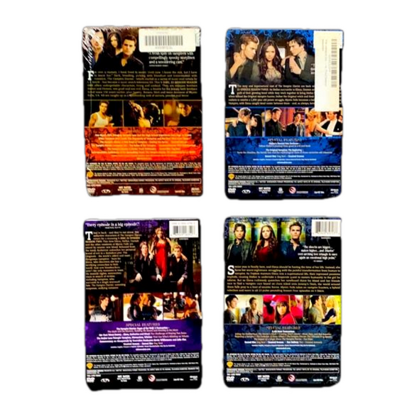 The Vampire Diaries Seasons 1-4 DVD Sets NWT - Picture 2 of 6